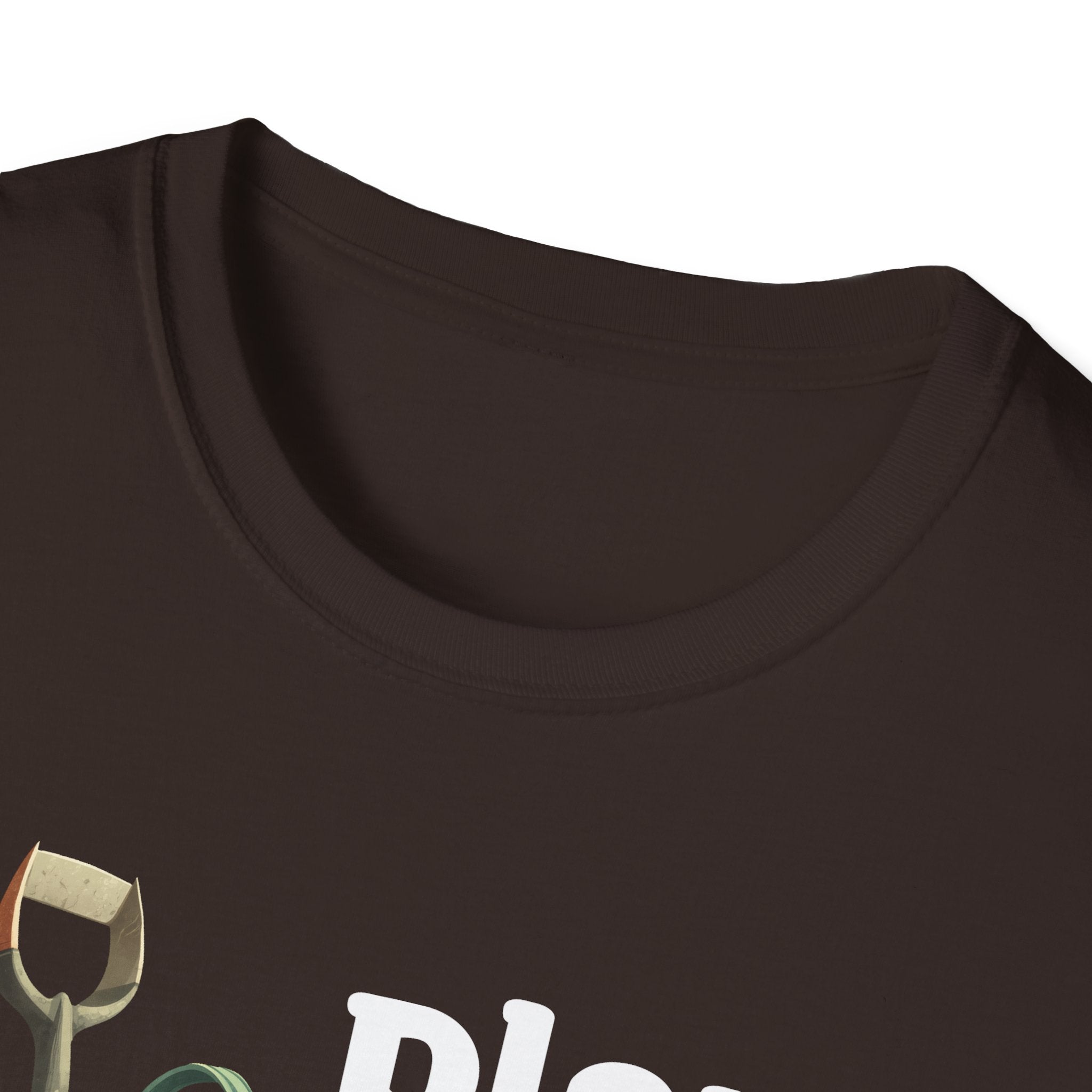 Plant Pick Repeat, Cartoon Gardener T-Shirt