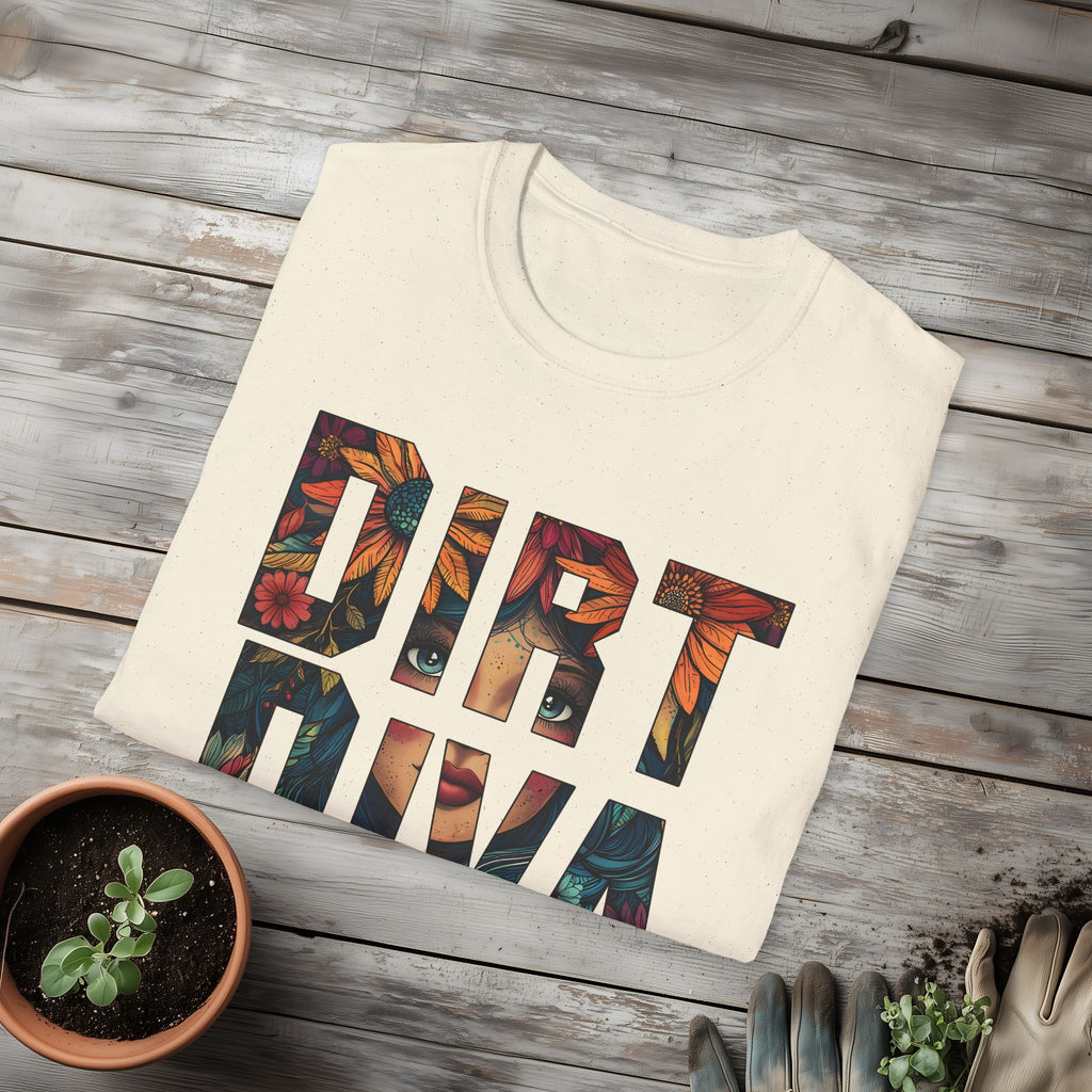 Boho Dirt Diva T-Shirt for  Nature Lovers