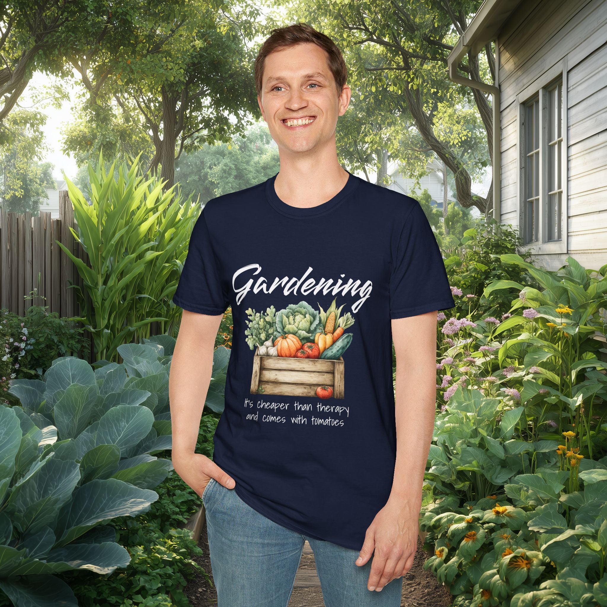 Cheaper Than Therapy and Comes with Tomatoes T-Shirt