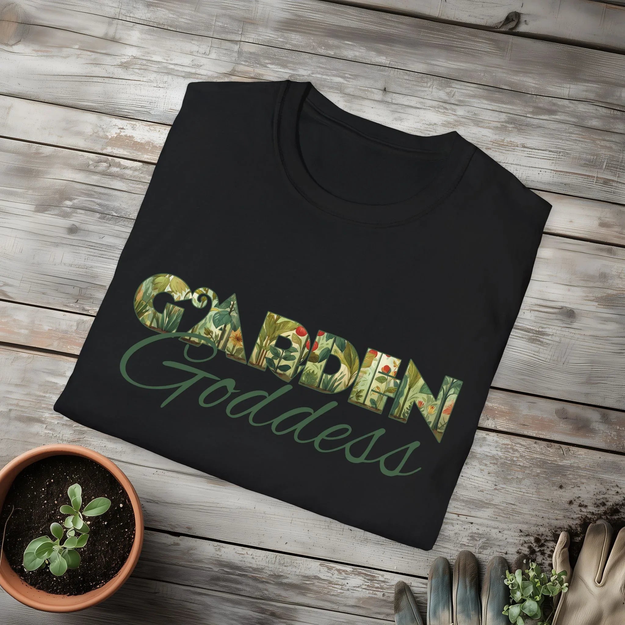 Garden Goddess T-Shirt for Gardeners