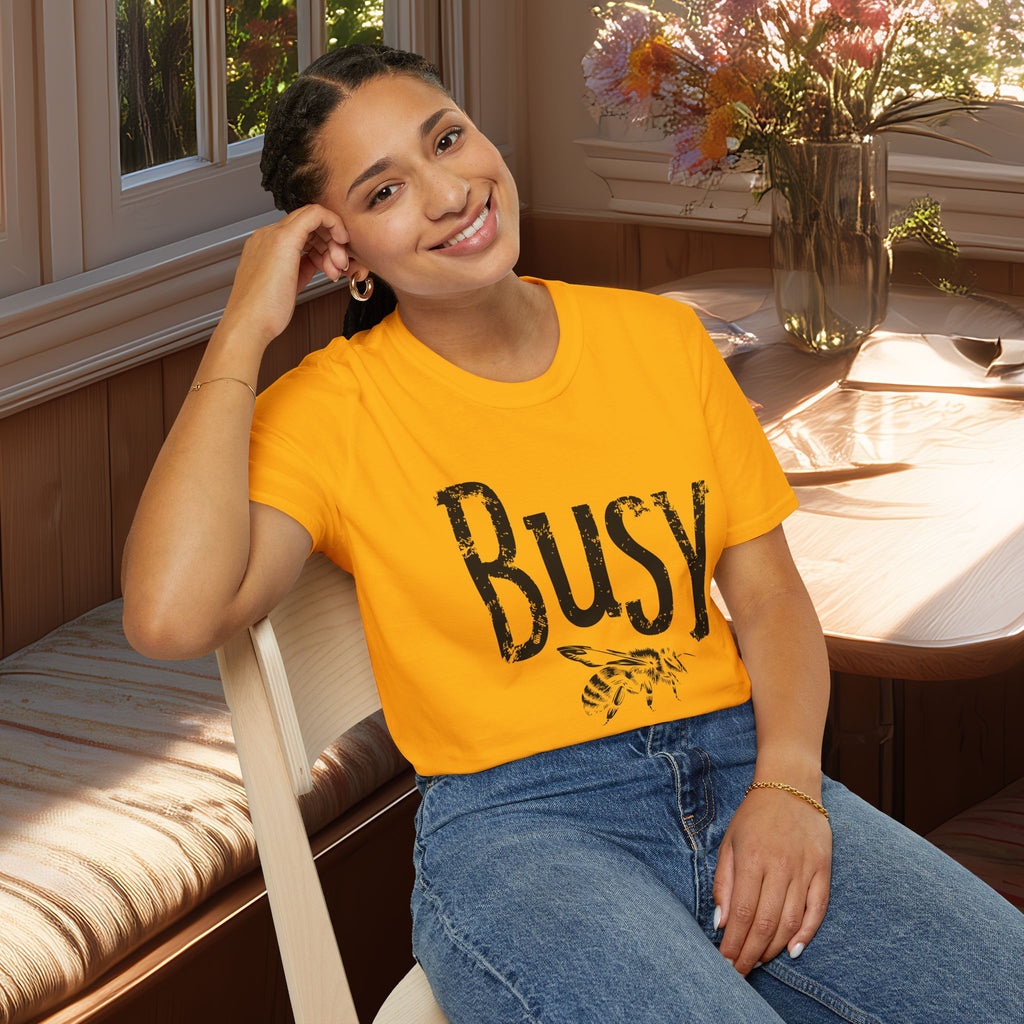 Retro Busy Bee T-Shirt for Nature Lovers