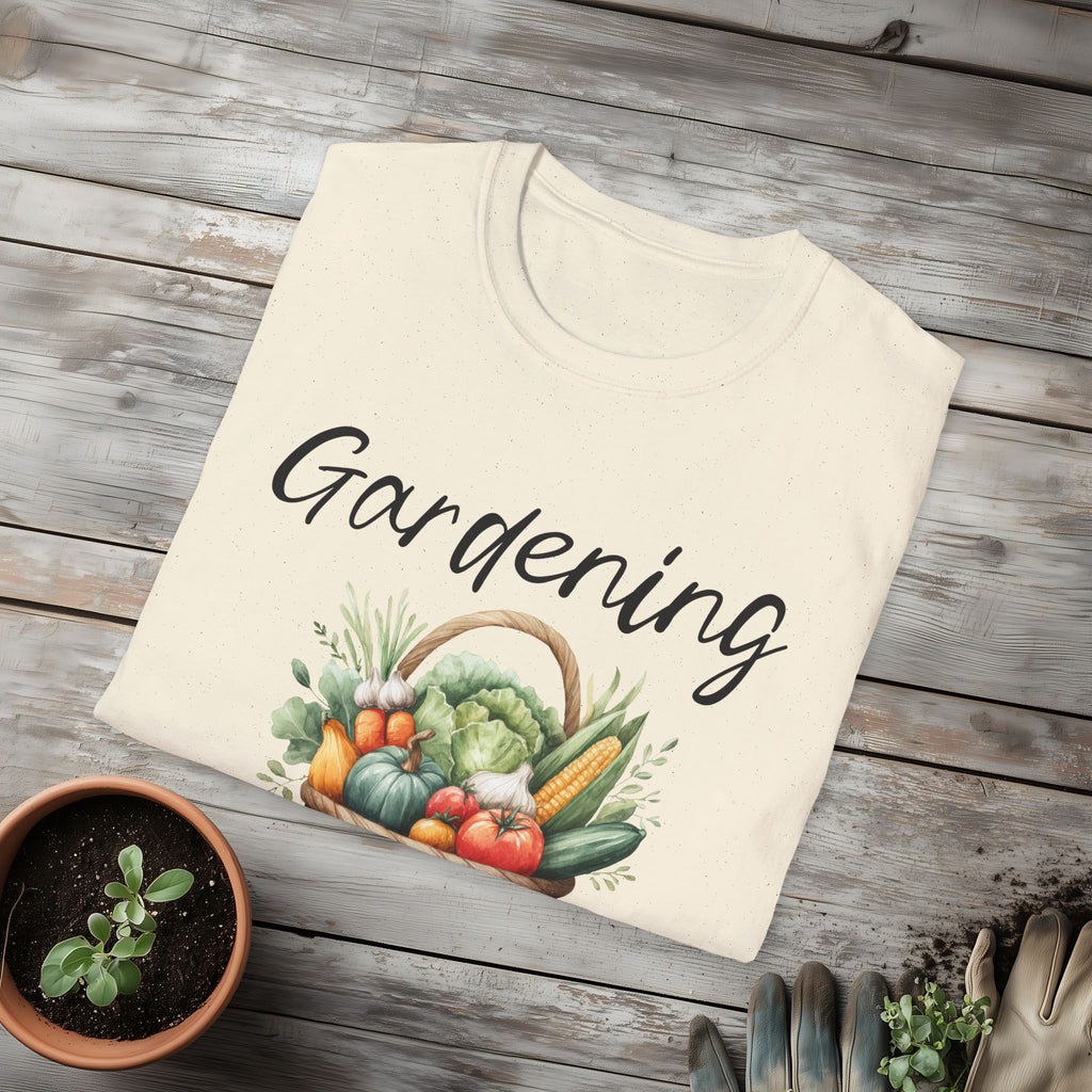 Gardening is My Therapy T-Shirt for Gardeners & Nature Lovers