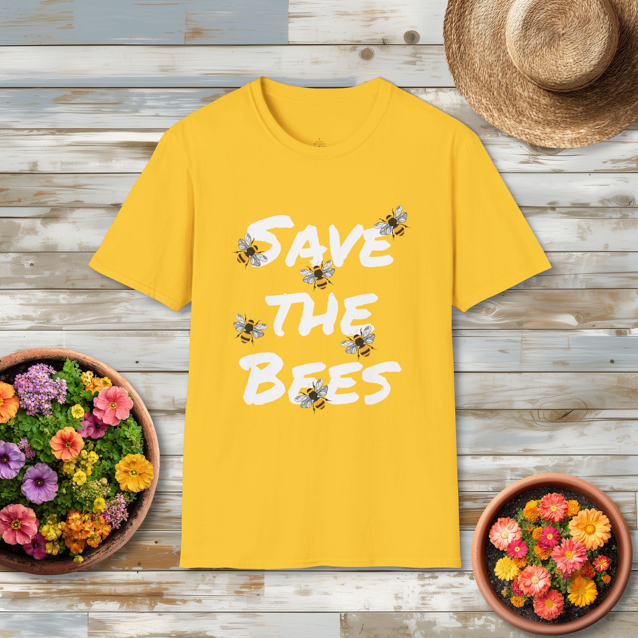 Save the Bees T-Shirt for Bee Lovers