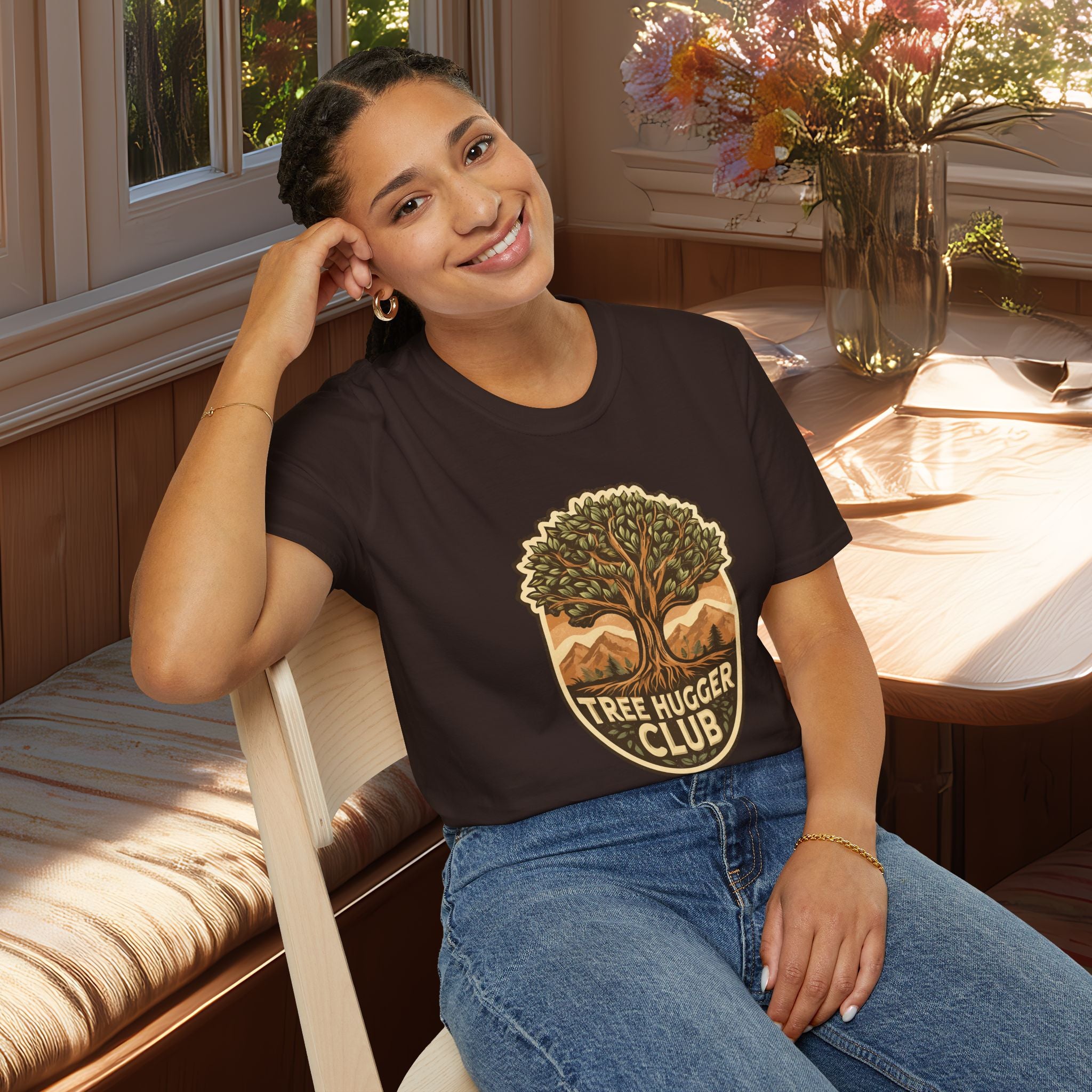 Tree Hugger Club Shirt – National Park Style Tree Tee