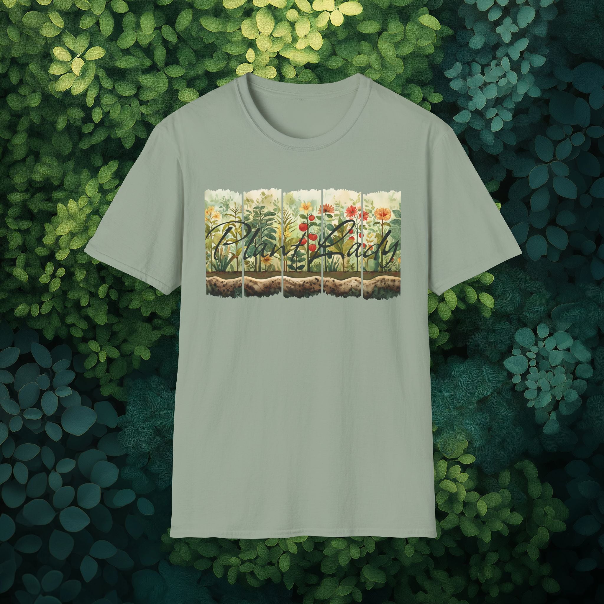 Plant Lady Backyard Gardener T-Shirt for