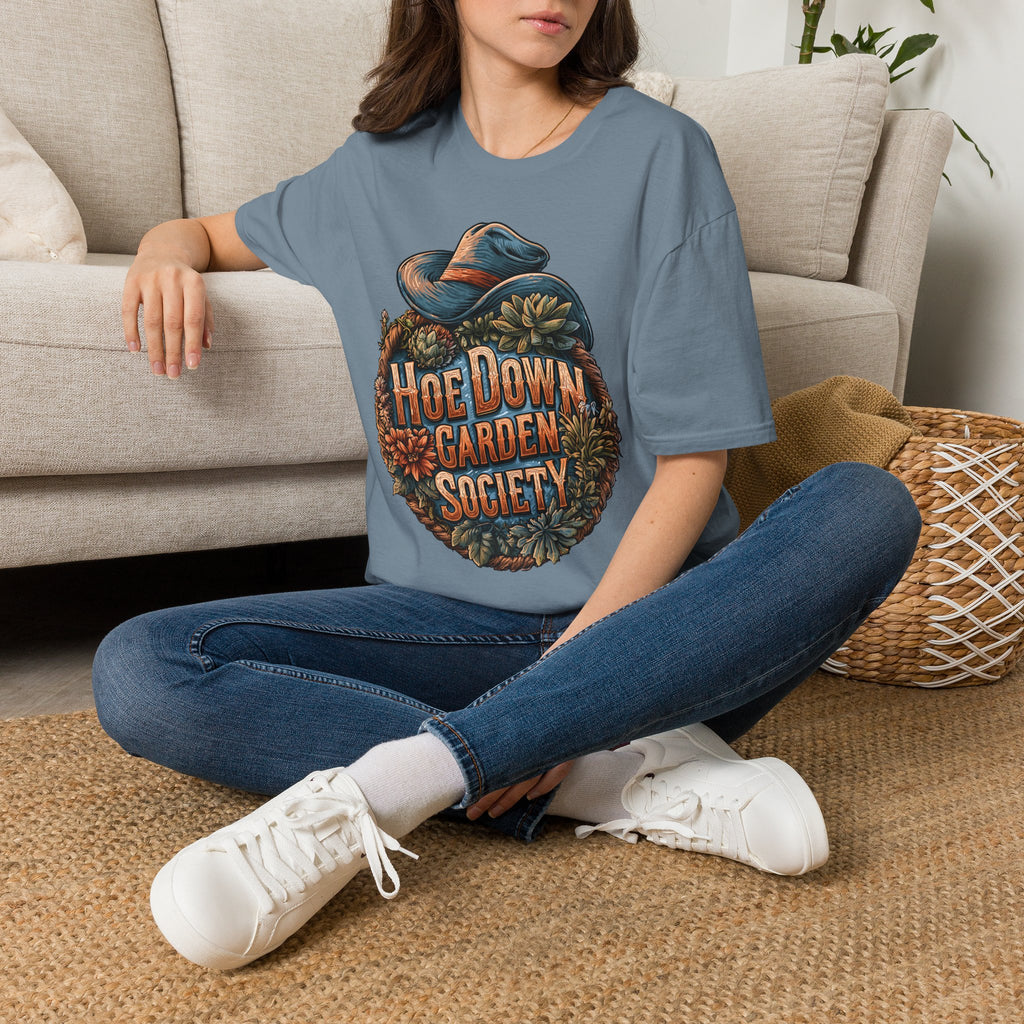 Retro Western Hoe Down Garden Club T-Shirt