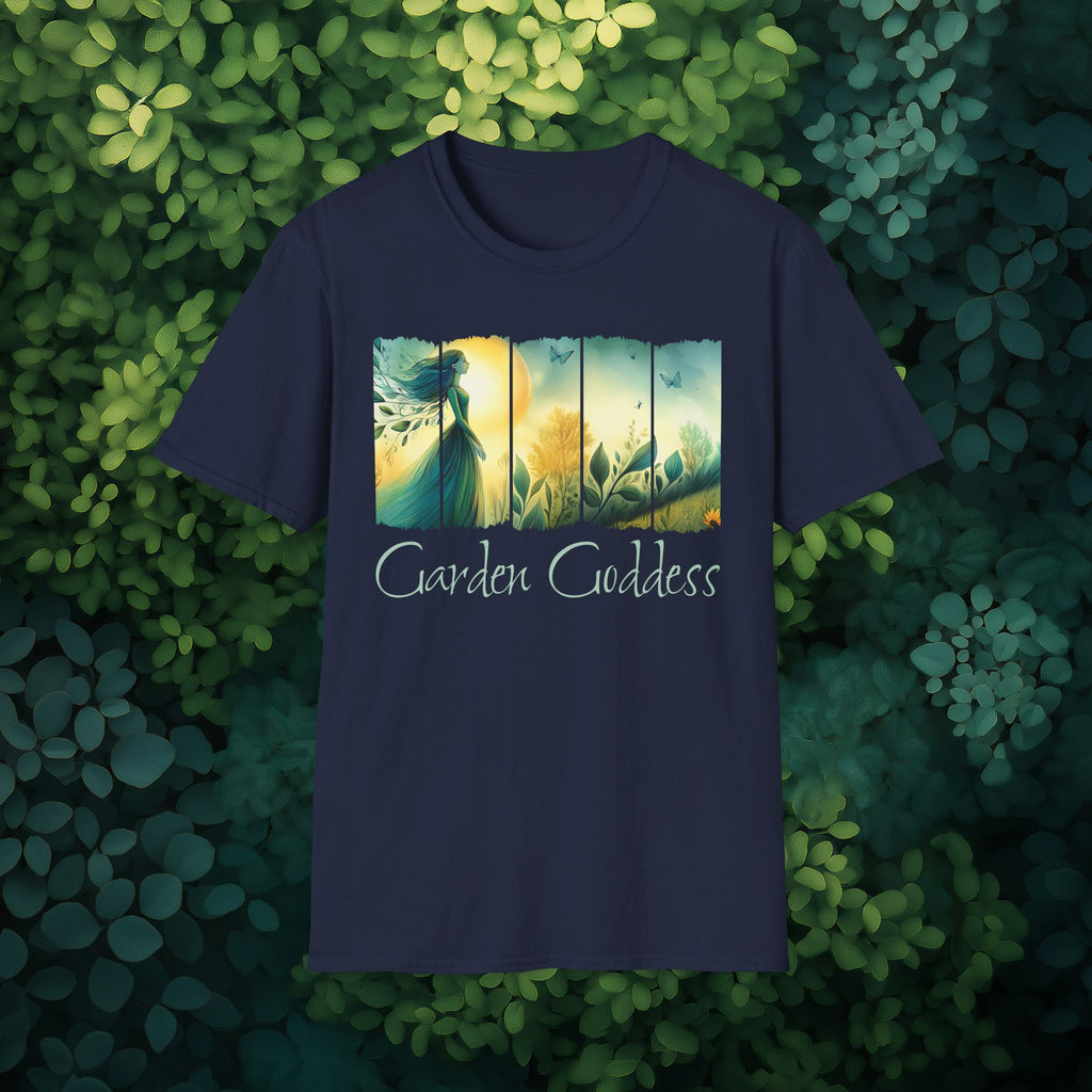 Divine Feminine Garden T-Shirt for Gardeners