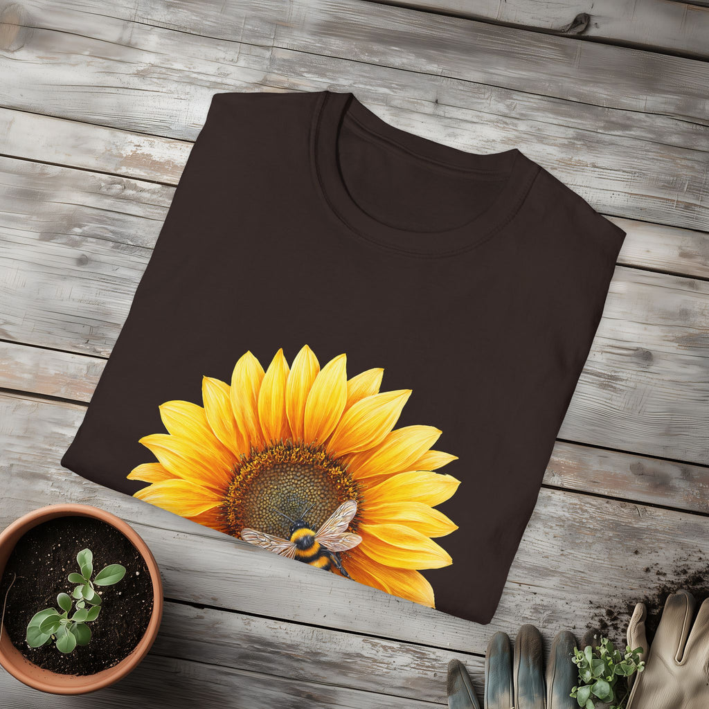 Sunflower and Honeybee T-Shirt