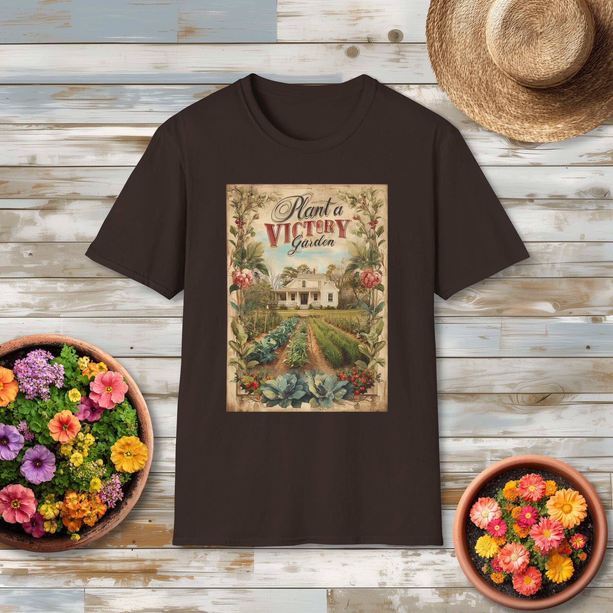 Vintage Plant a Victory Garden Poster T-Shirt