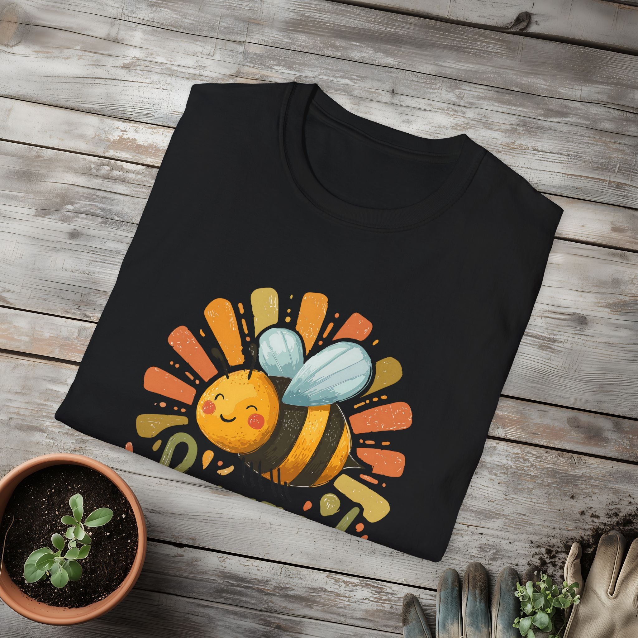 Buzzed on Life Sweet Bee T-shirt for Nature Lovers