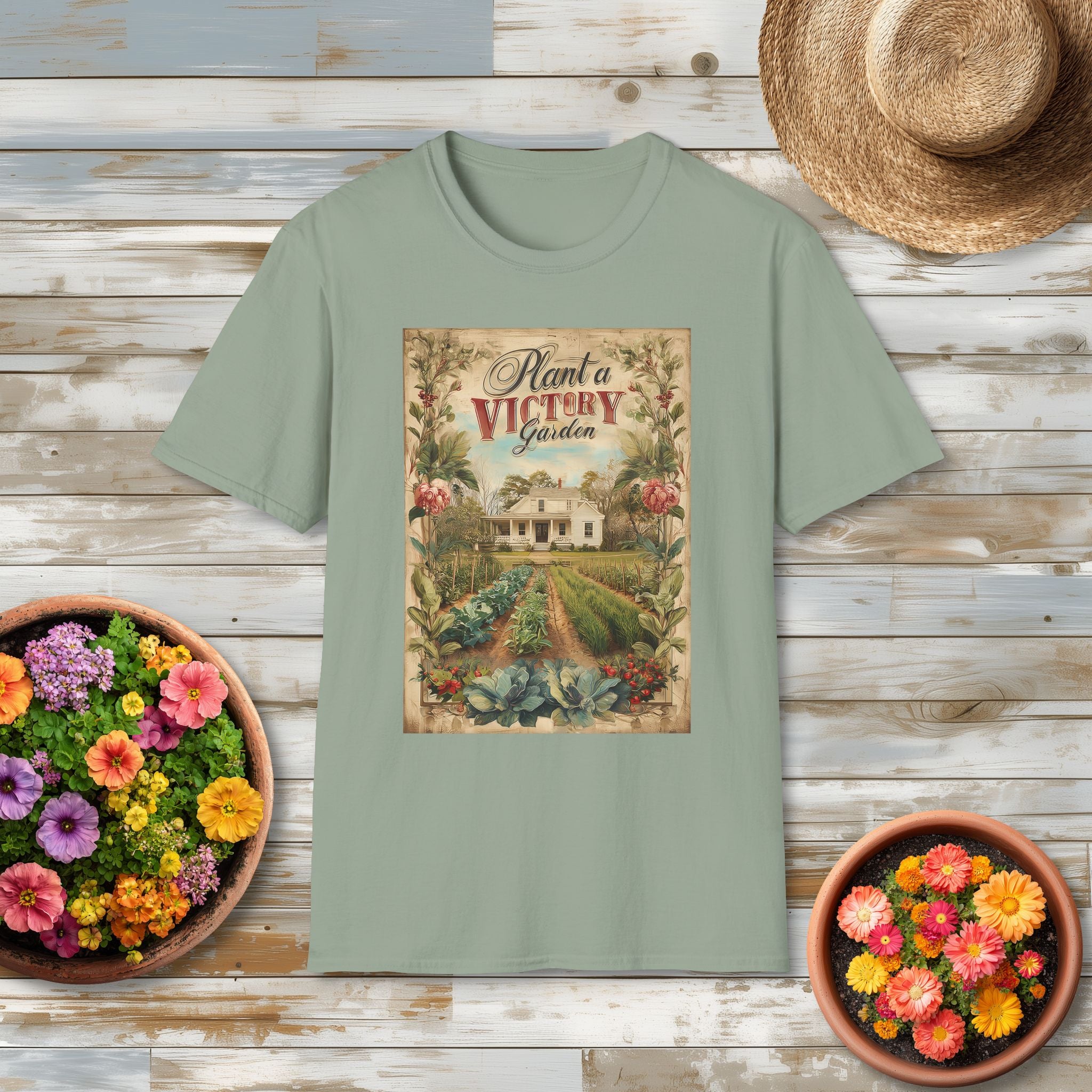 Vintage Plant a Victory Garden Poster T-Shirt