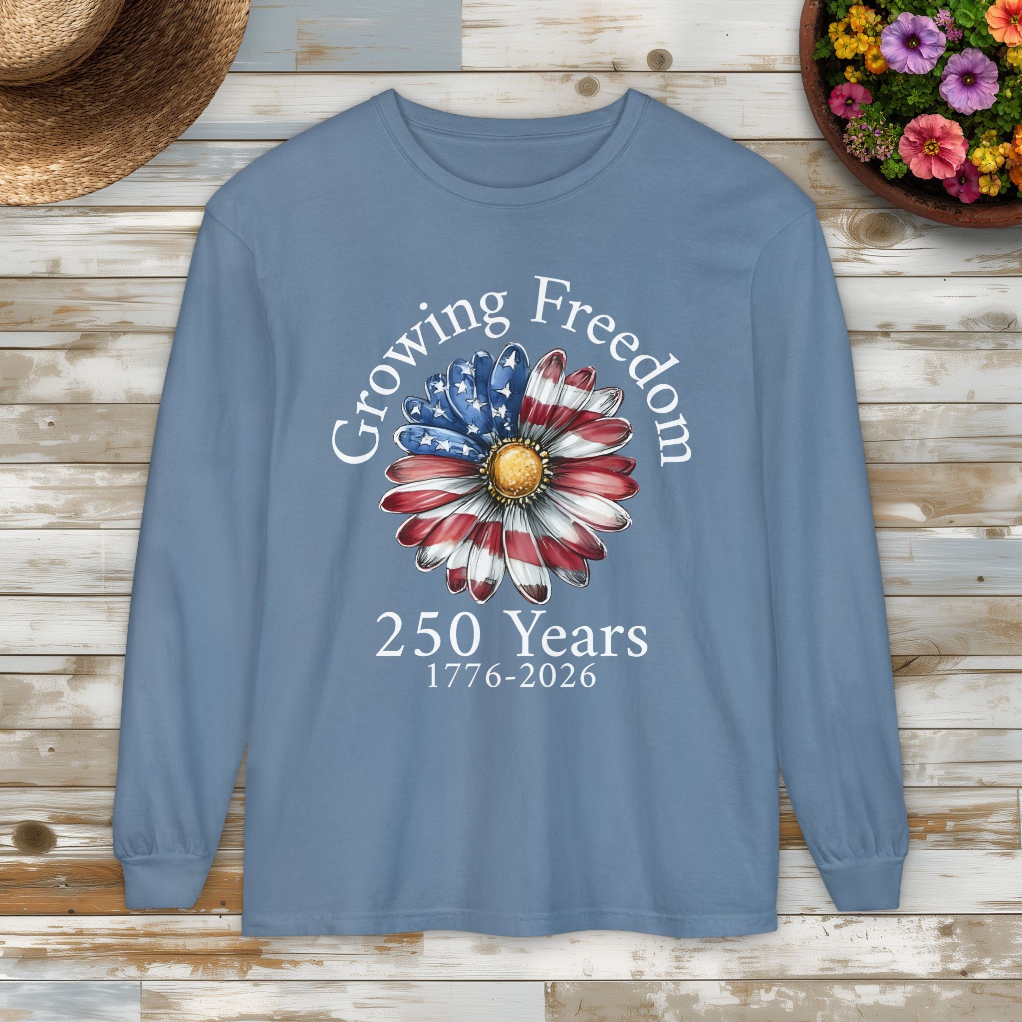 Growing Freedom Long Sleeve Tee