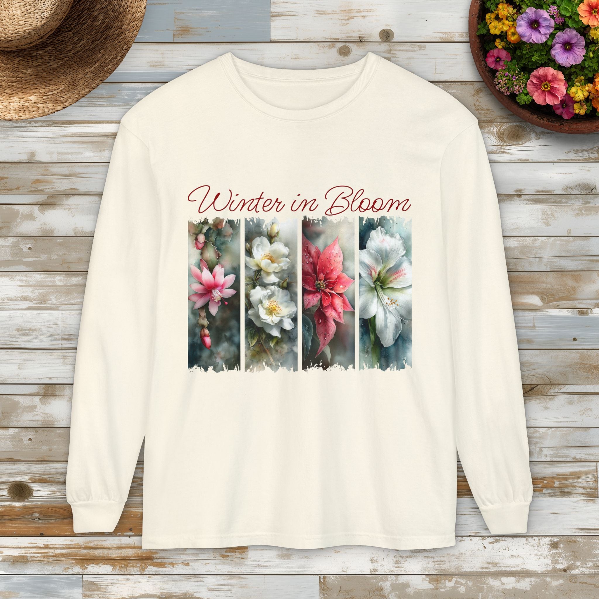 Winter in Bloom Long Sleeve Tee