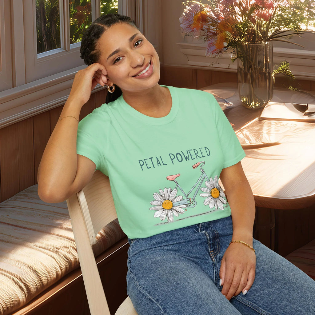 Petal Powered T-Shirt for Backyard Gardeners