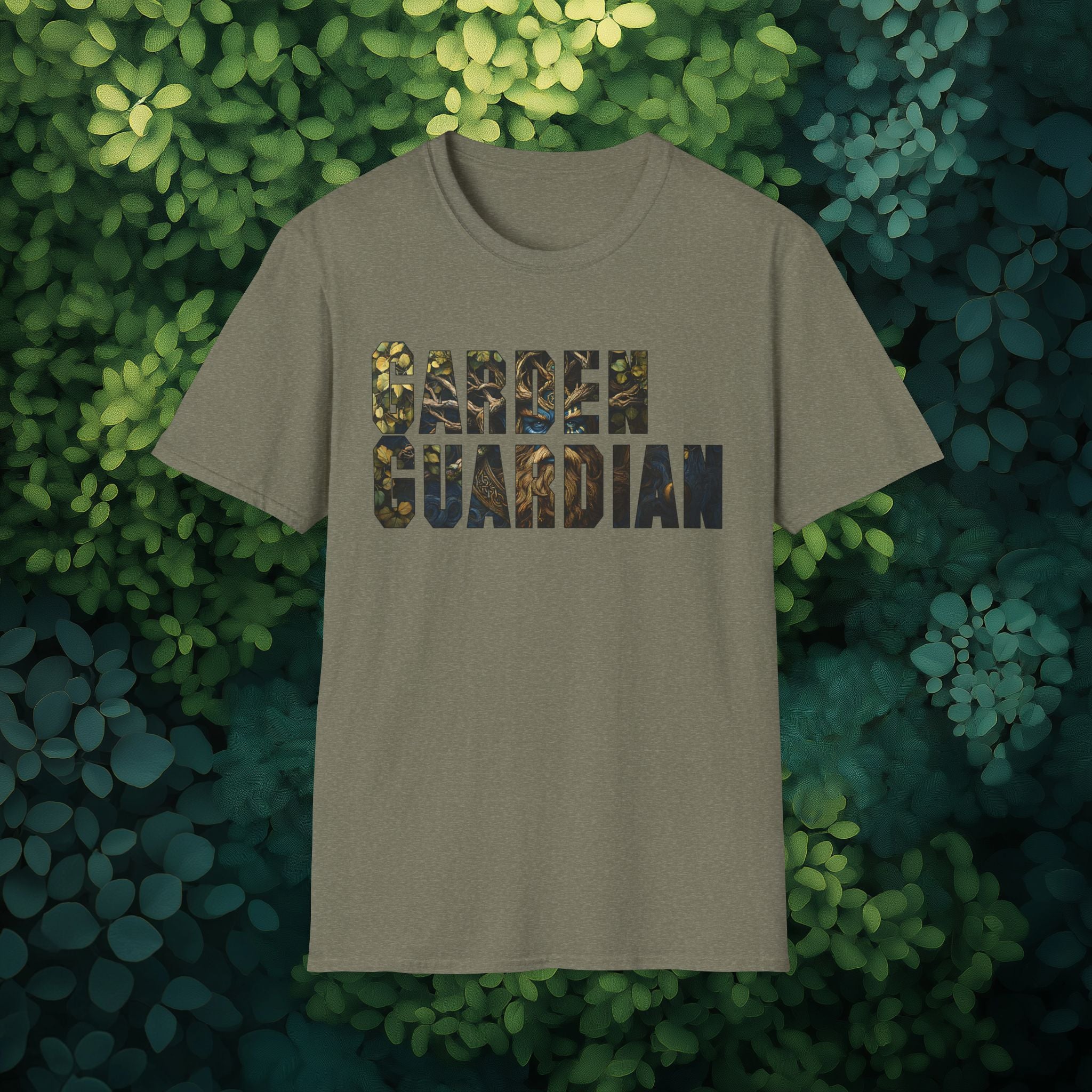 Fantasy Garden Guardian T-Shirt for Gardeners