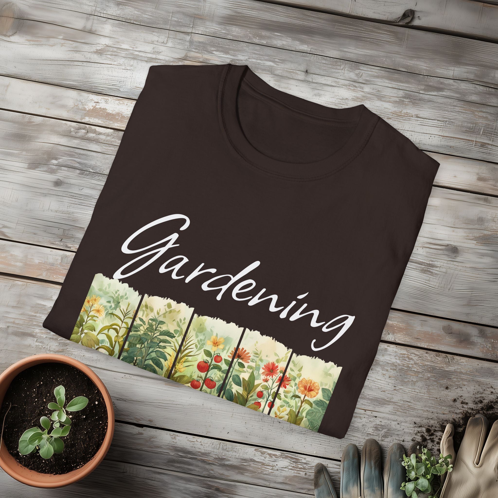 Because Murder is Wrong Sarcastic T-Shirt for Gardeners