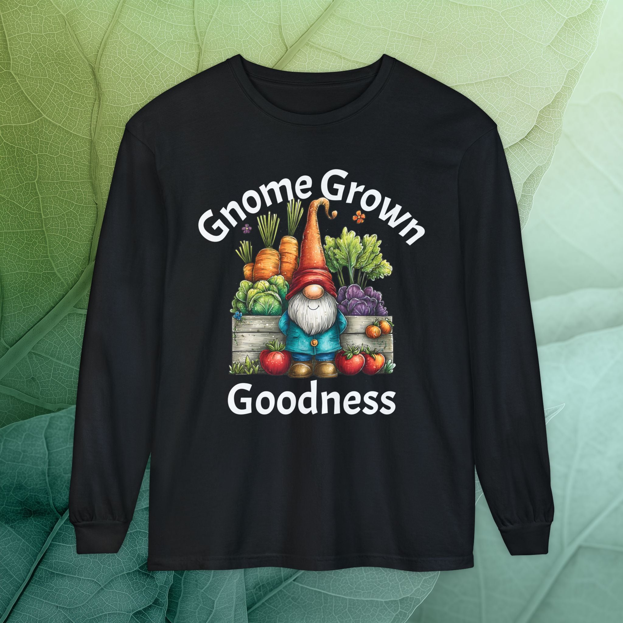 Gnome Grown Goodness Long Sleeve Tee