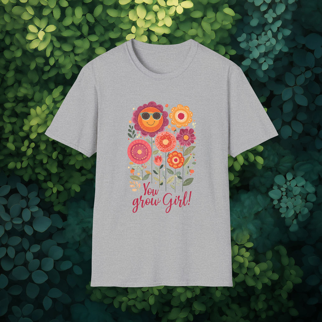 You Grow Girl! T-Shirt for Backyard Gardeners