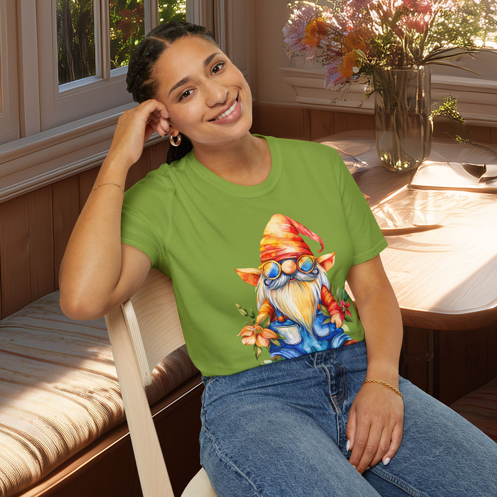 Summer Vibes Farmer Gnome T-Shirt