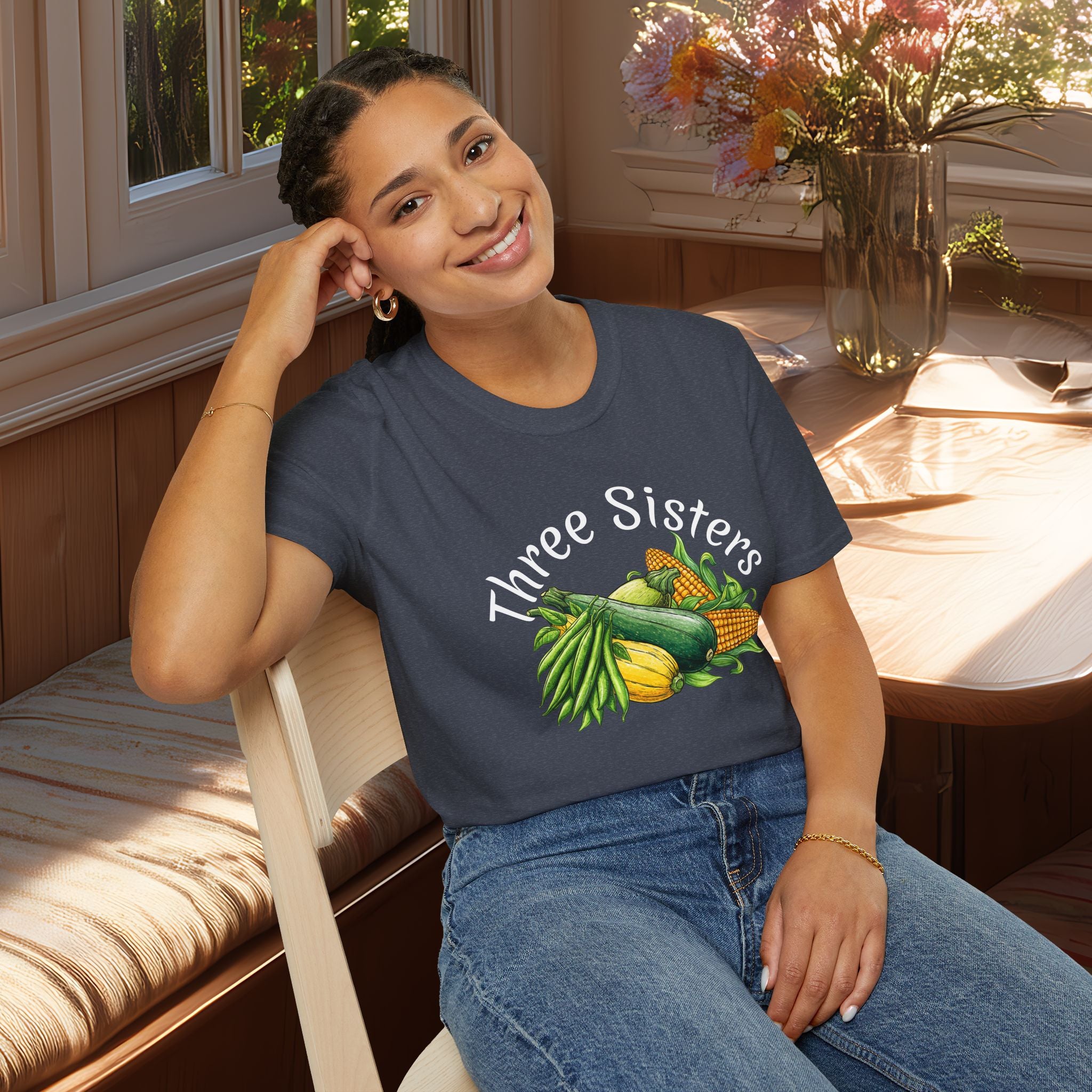 Three Sisters Native Planting Tee