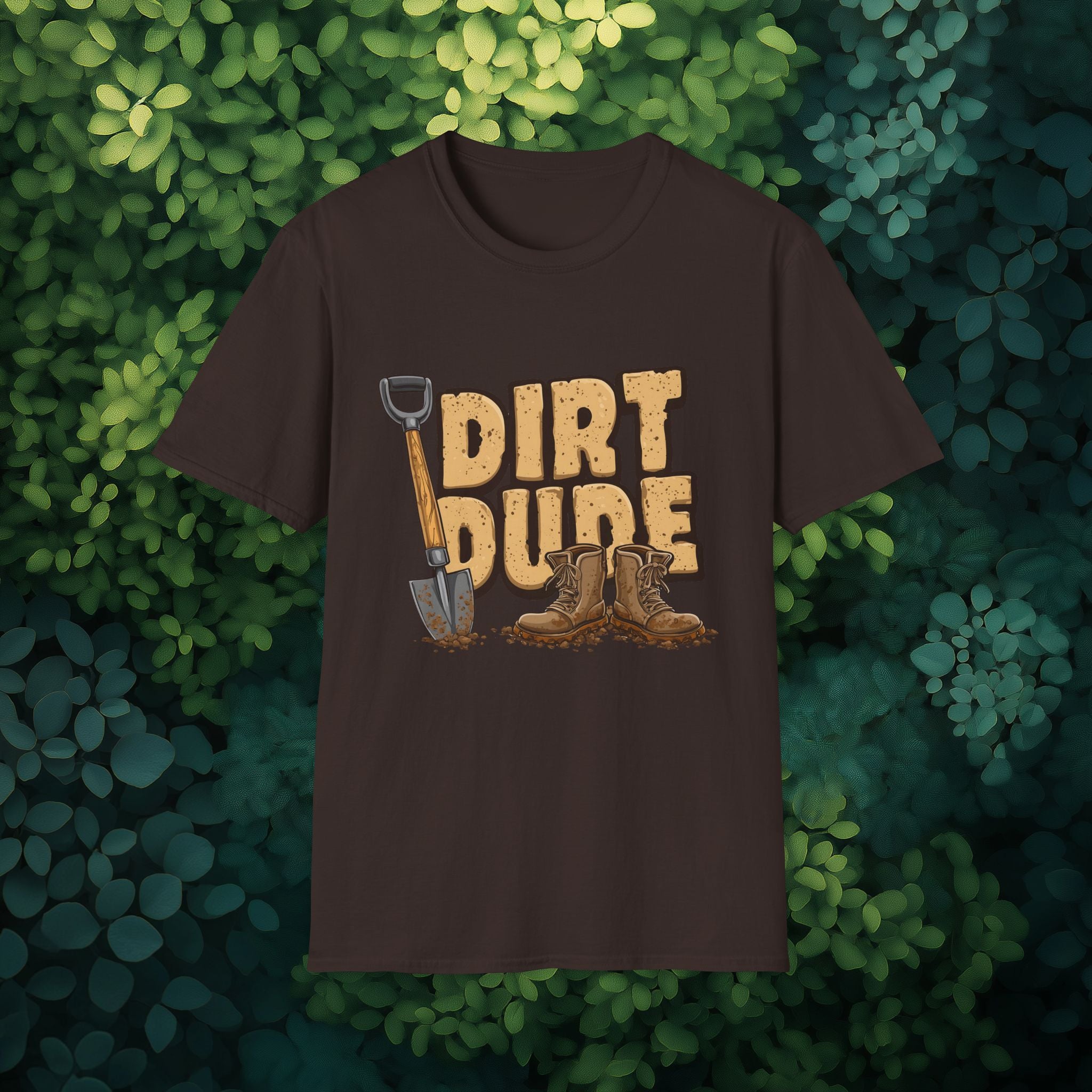 Dirt Dude T-Shirt for Gardeners