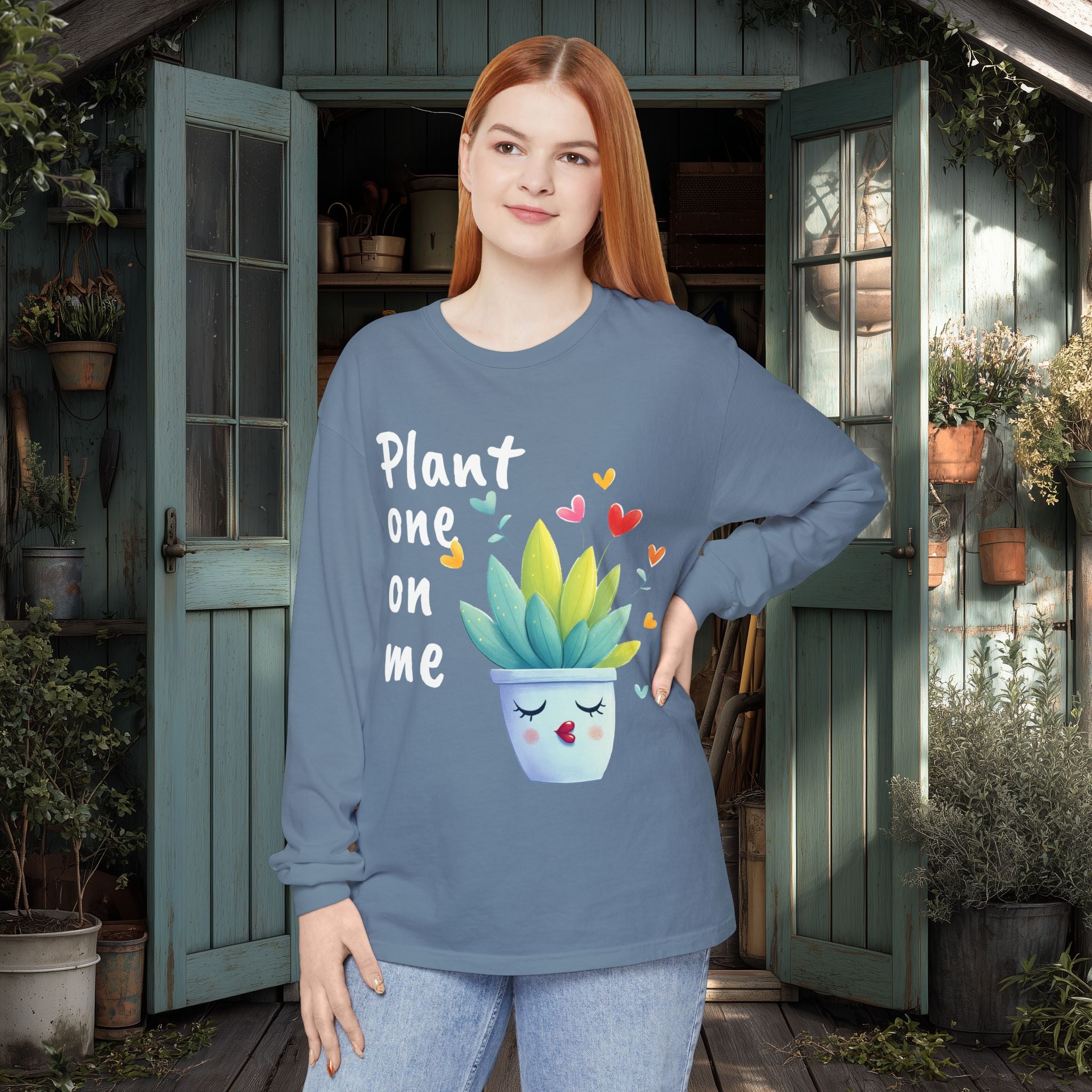 Plant One on Me Long Sleeve T-Shirt