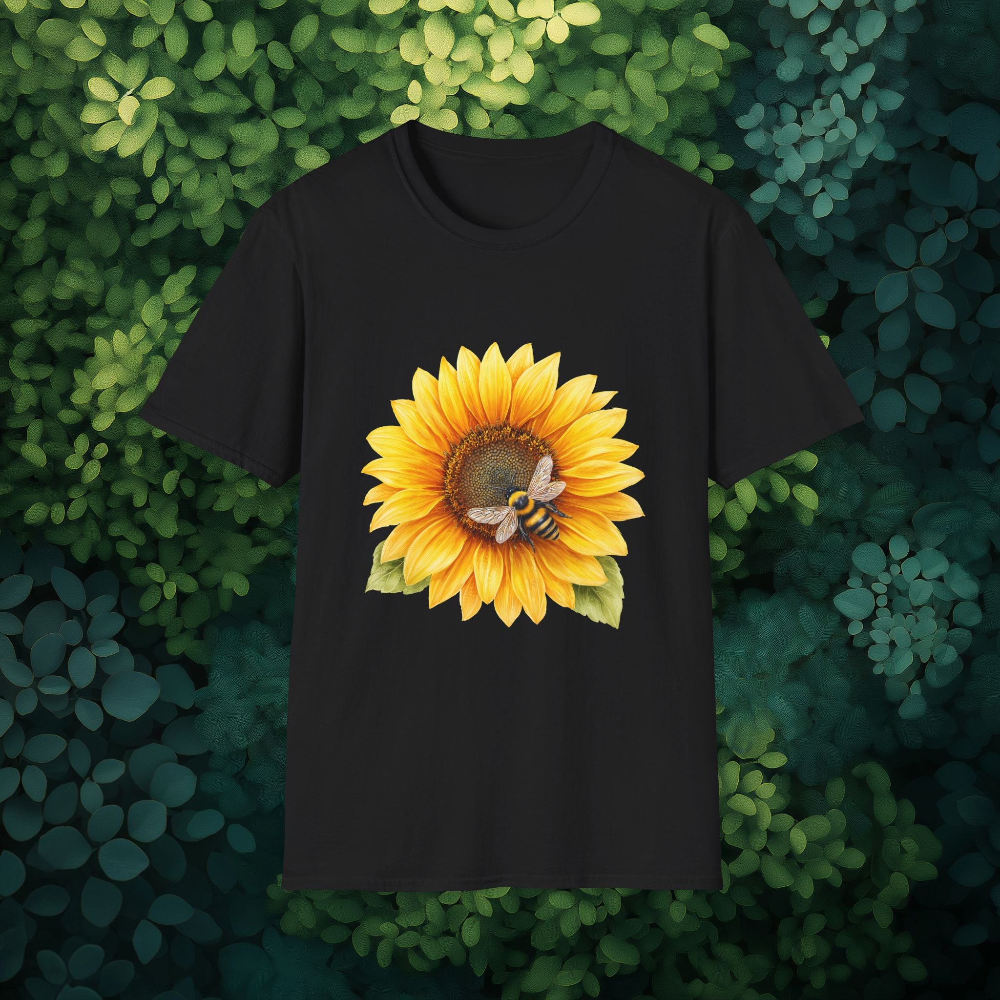 Sunflower and Honeybee T-Shirt
