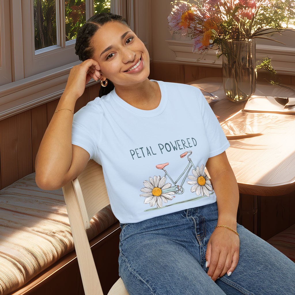 Petal Powered T-Shirt for Backyard Gardeners