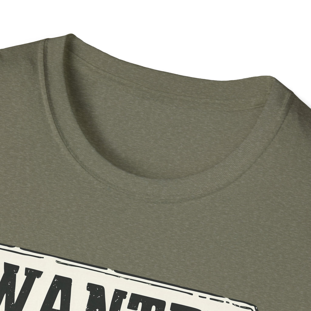 Weedy Plant Posse Wanted Poster T-Shirt