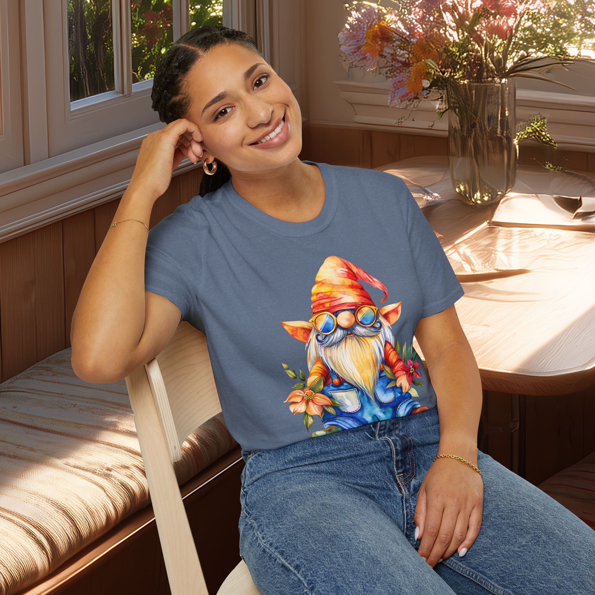 Summer Vibes Farmer Gnome T-Shirt