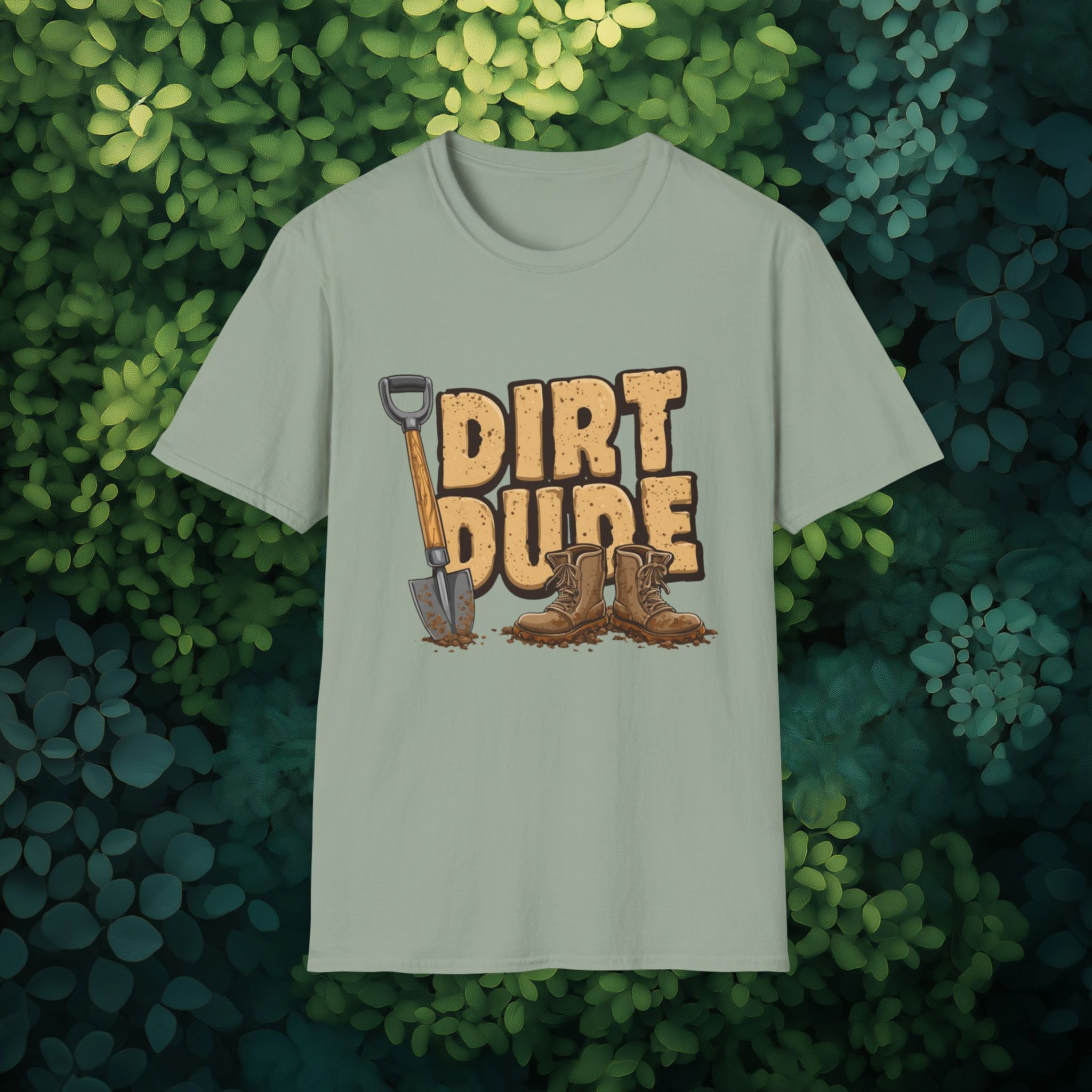 Dirt Dude T-Shirt for Gardeners
