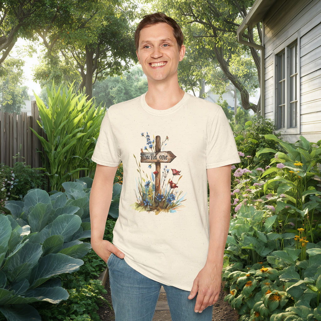 Wild One Wildflower Watercolor T-Shirt