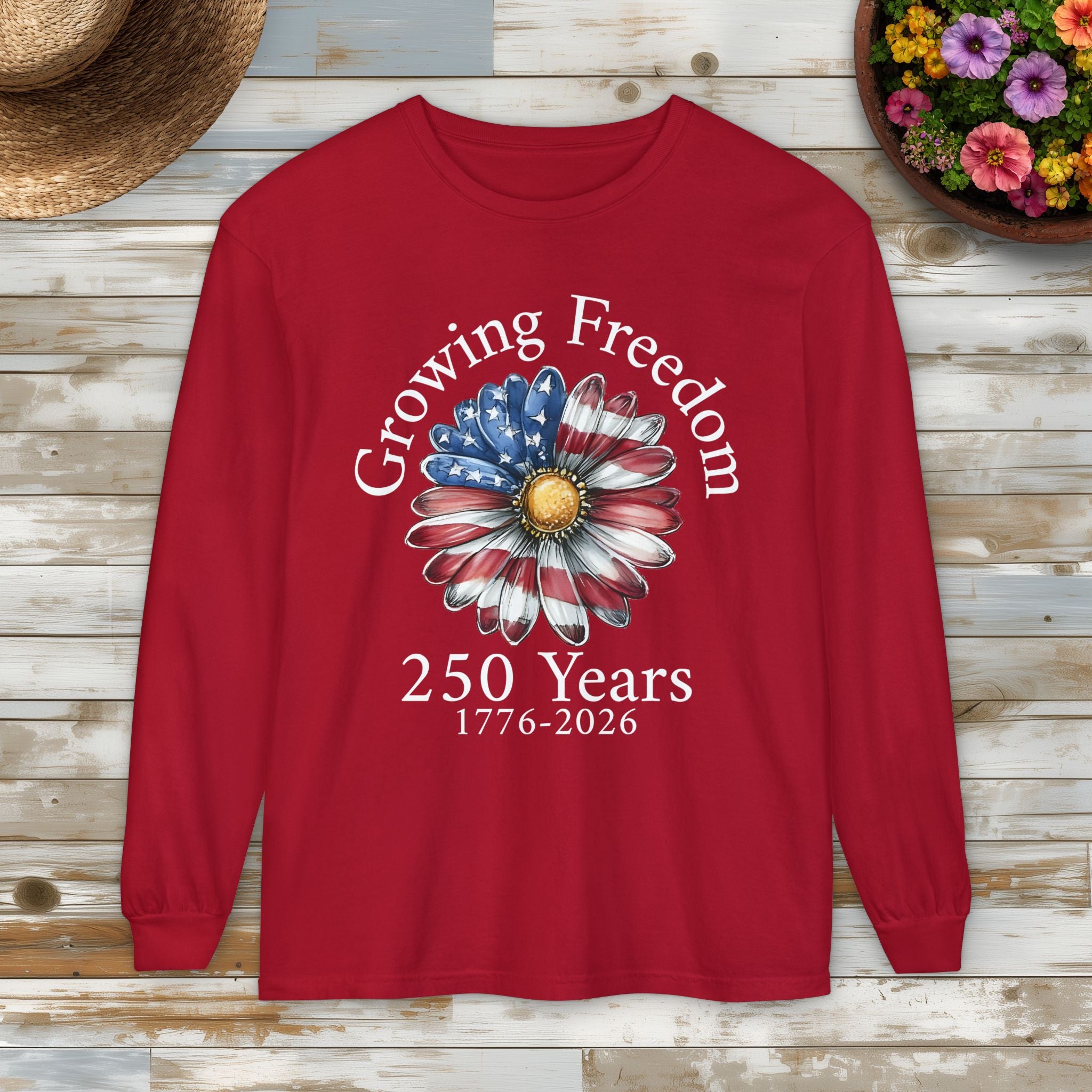Growing Freedom Long Sleeve Tee