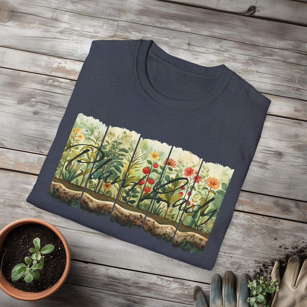 Plant Lady Backyard Gardener T-Shirt for