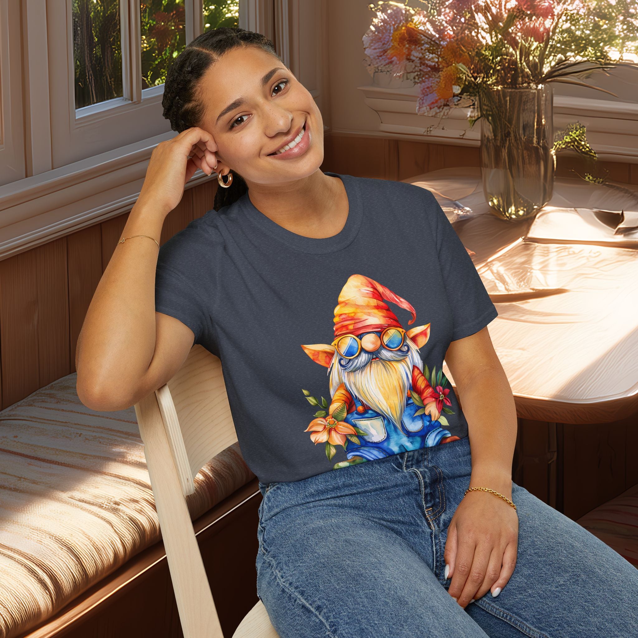 Summer Vibes Farmer Gnome T-Shirt