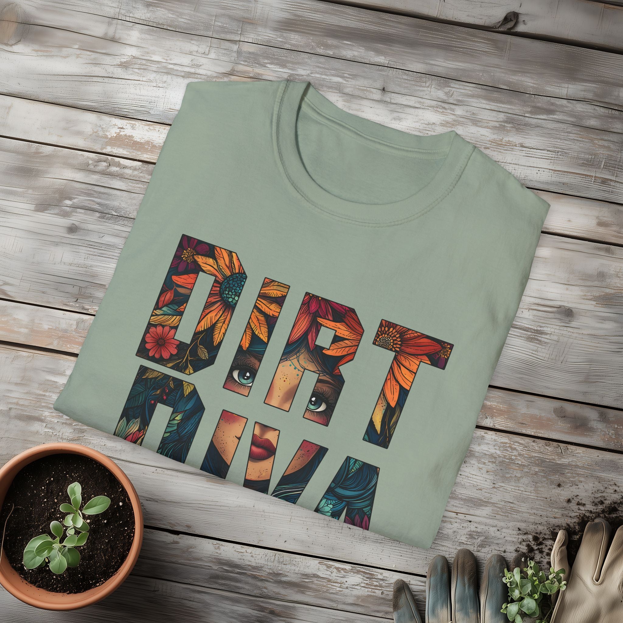 Boho Dirt Diva T-Shirt for  Nature Lovers