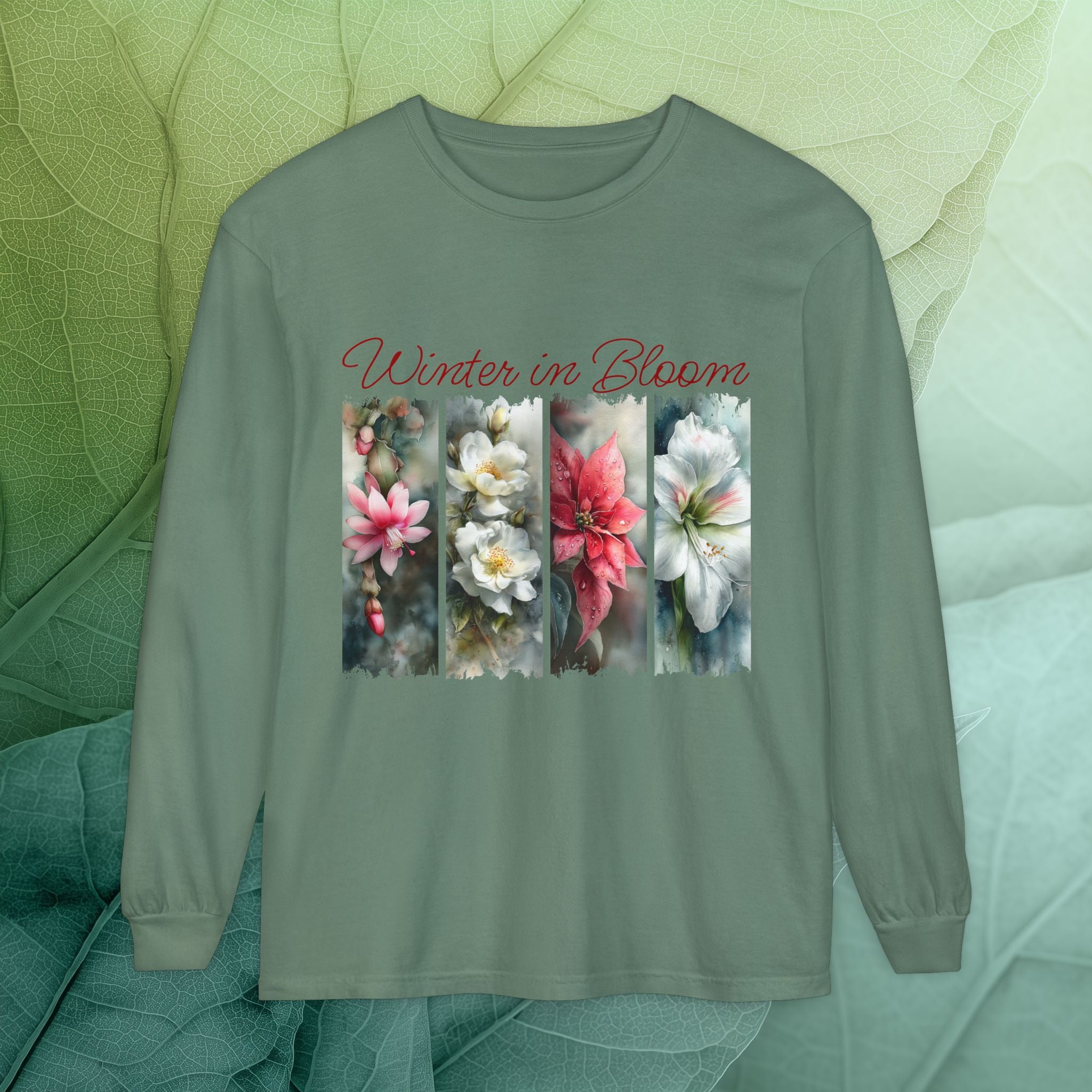 Winter in Bloom Long Sleeve Tee