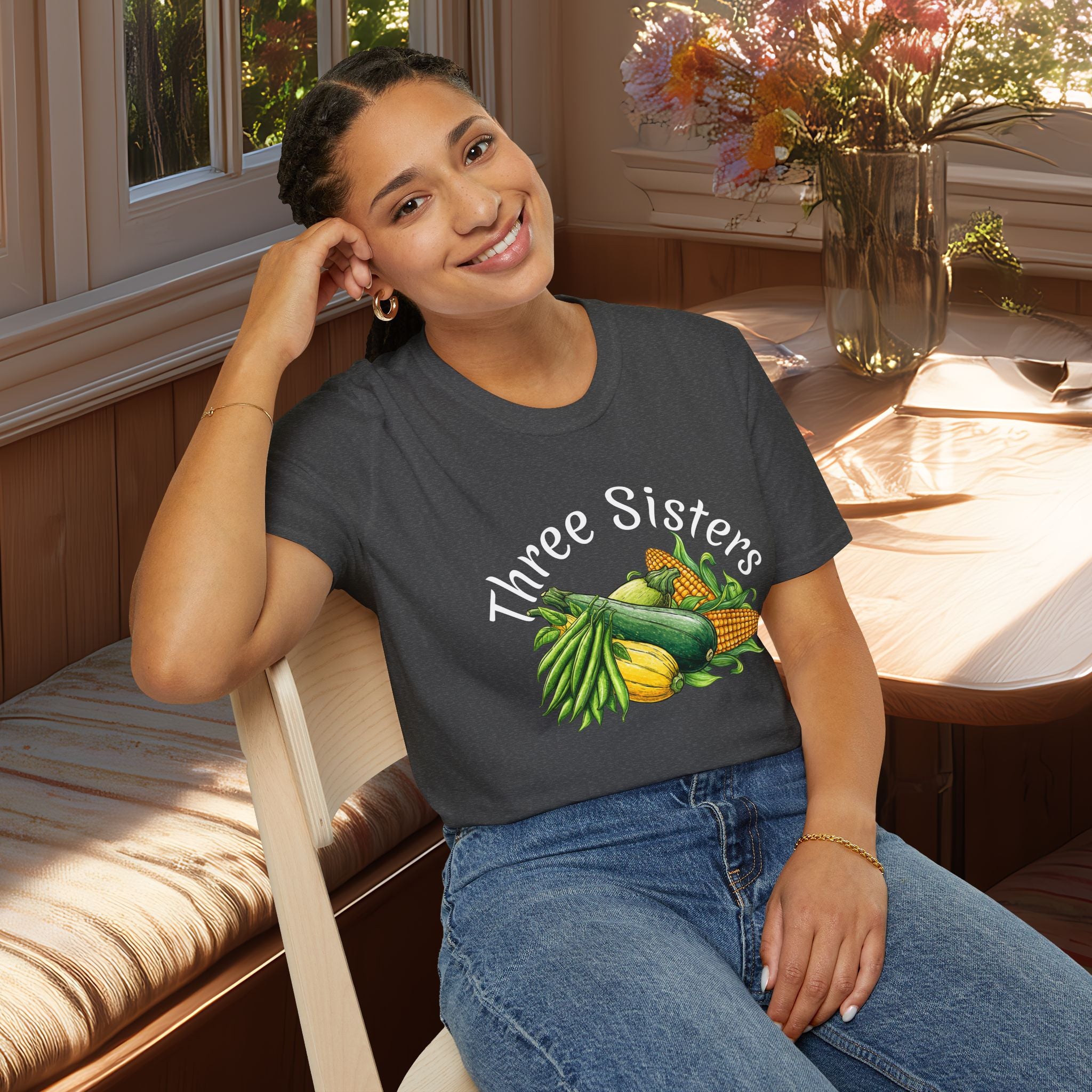 Three Sisters Native Planting Tee