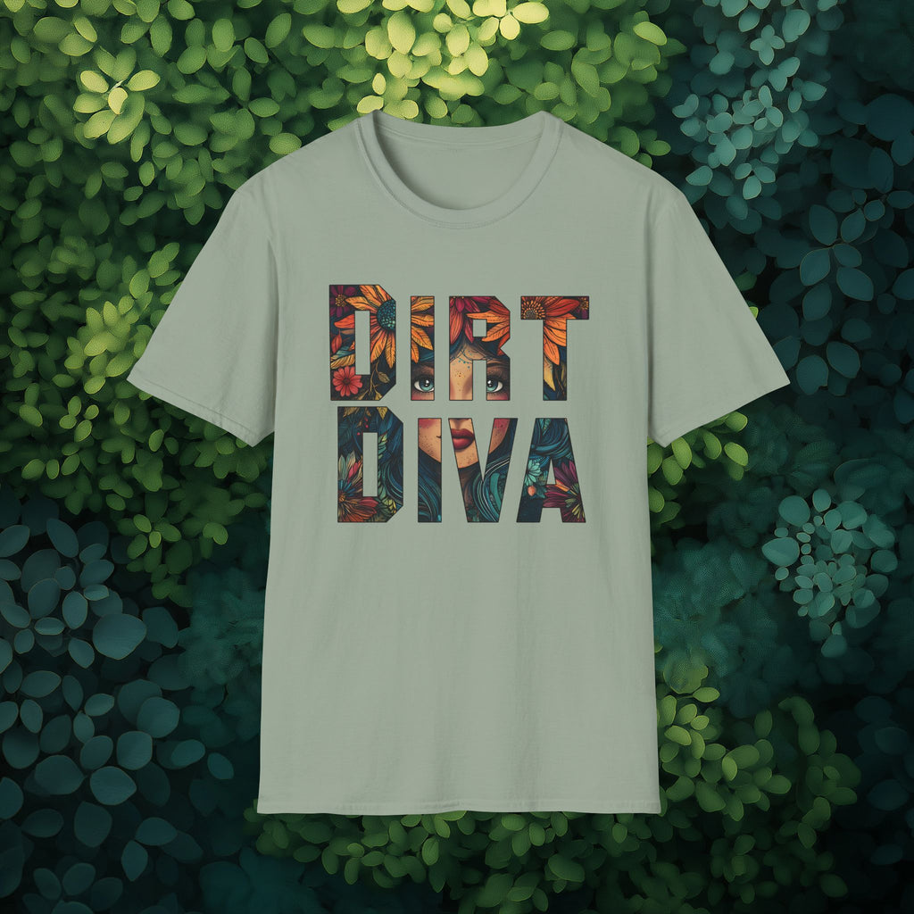 Boho Dirt Diva T-Shirt for  Nature Lovers