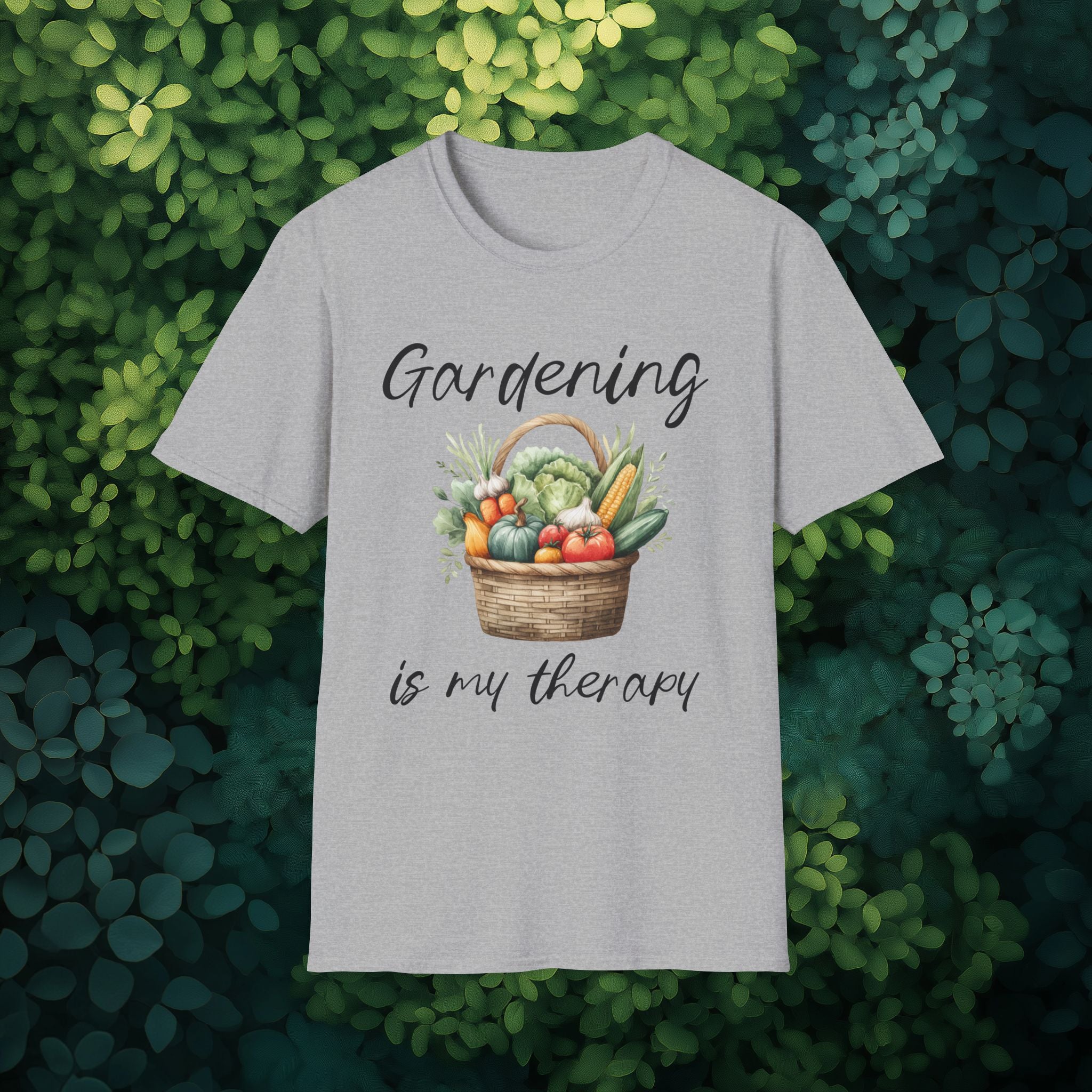 Gardening is My Therapy T-Shirt for Gardeners & Nature Lovers