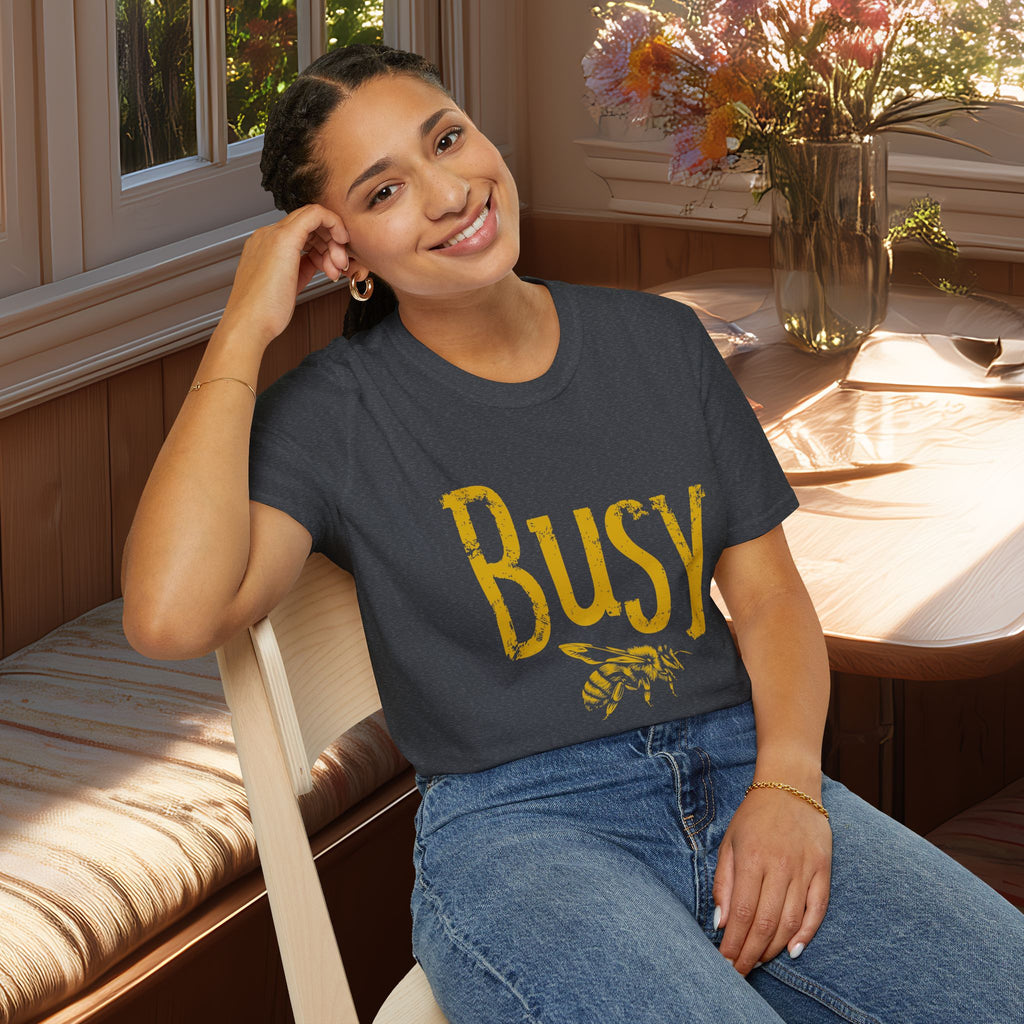 Retro Busy Bee T-Shirt for Nature Lovers