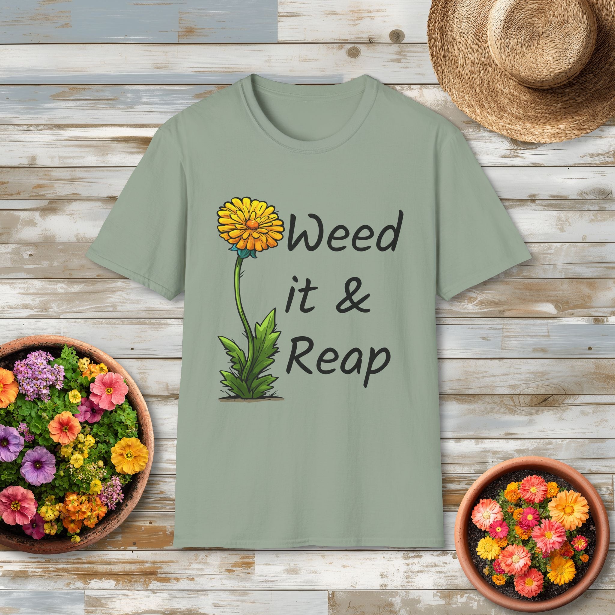Weed it & Reap T-Shirt for Garden Lovers
