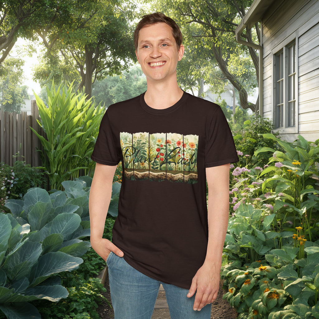 Plant Lady Backyard Gardener T-Shirt for