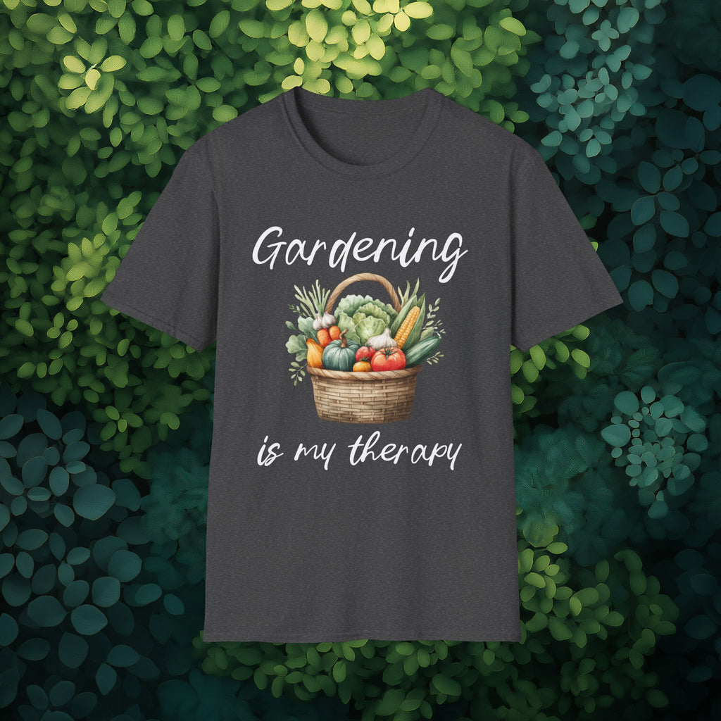 Gardening is My Therapy T-Shirt for Gardeners & Nature Lovers