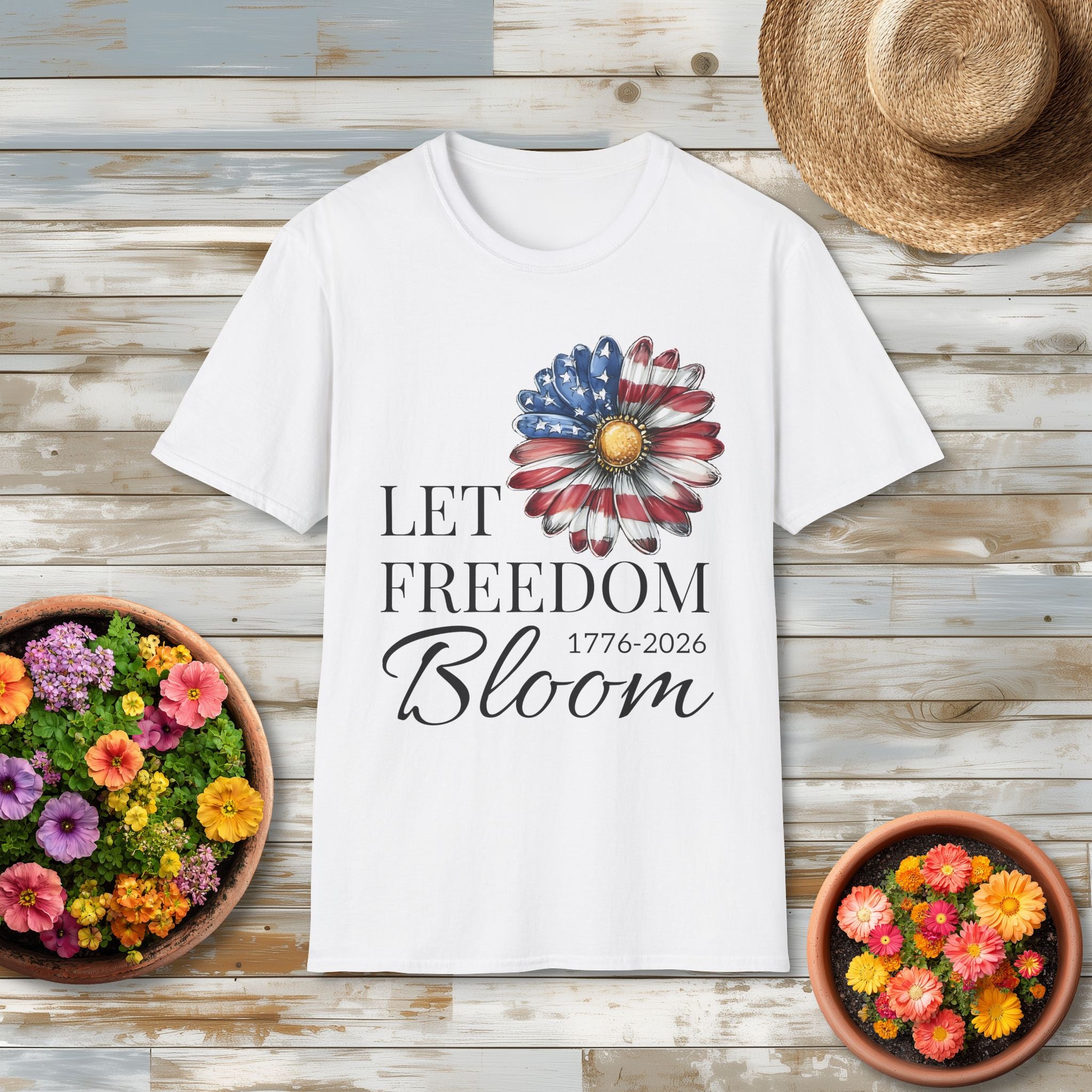 Let Freedom Bloom T-Shirt