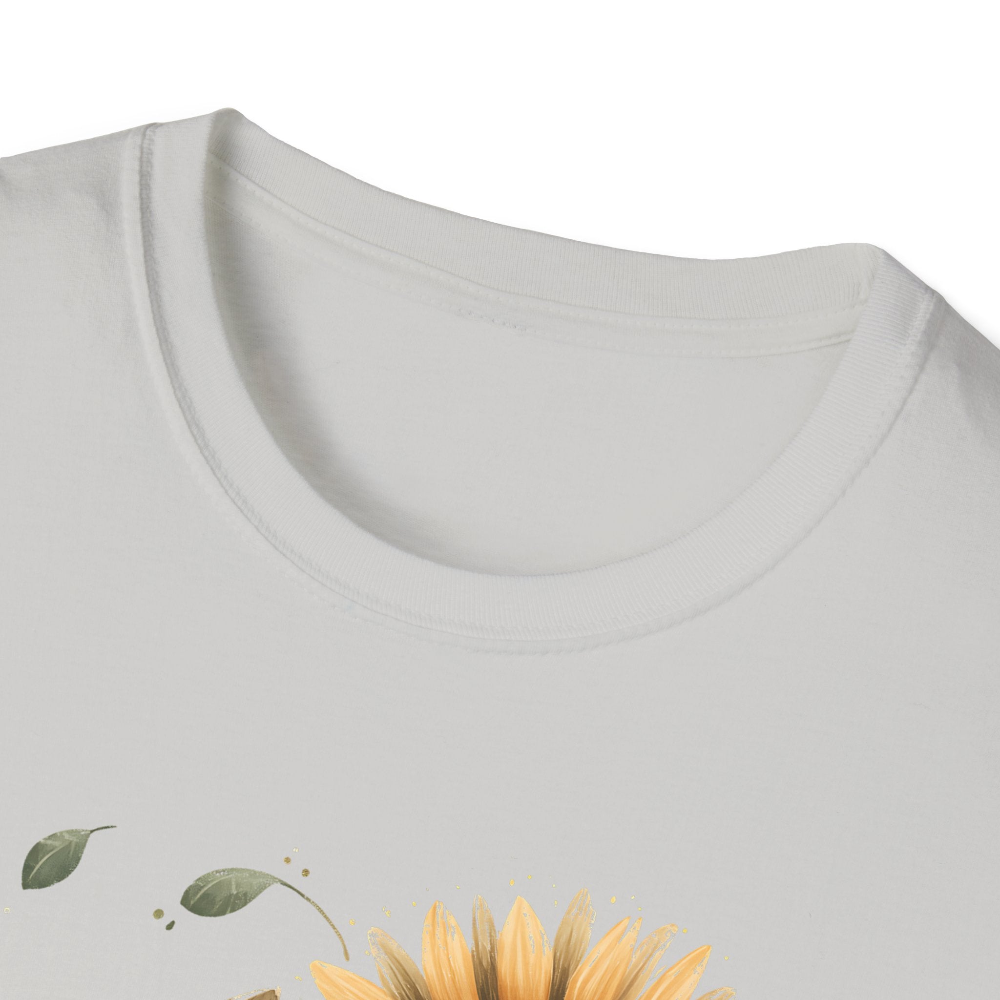 Plant Whisperer Girl and Sunflower T-Shirt