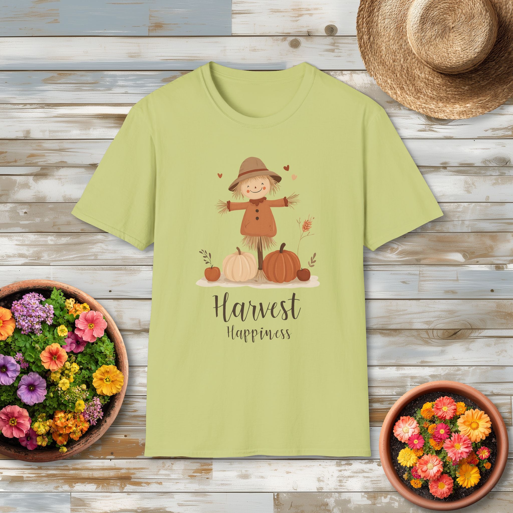 Harvest Happiness Scarecrow T-shirt