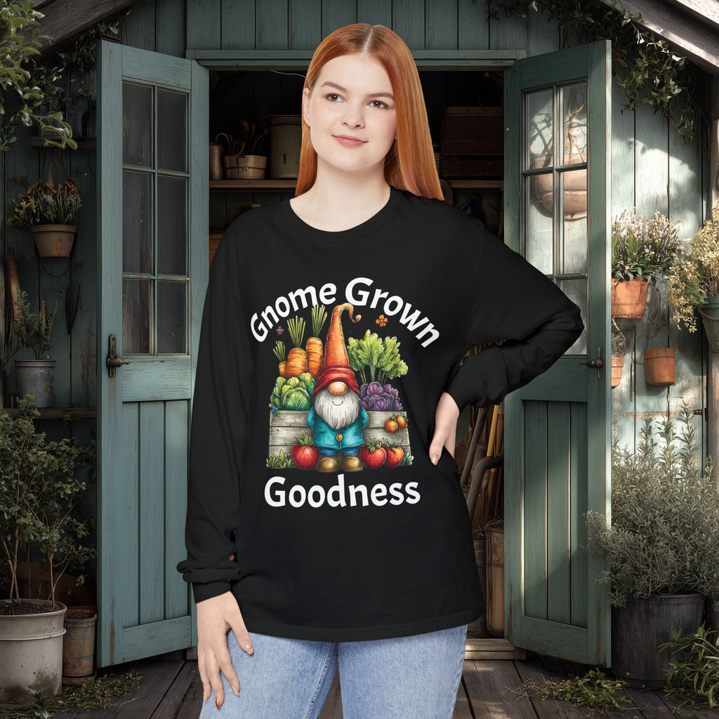 Gnome Grown Goodness Long Sleeve Tee