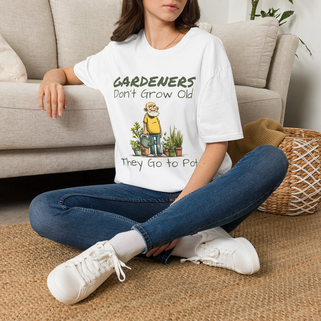 Gardeners Don’t Grow Old Funny Plant Man T-Shirt
