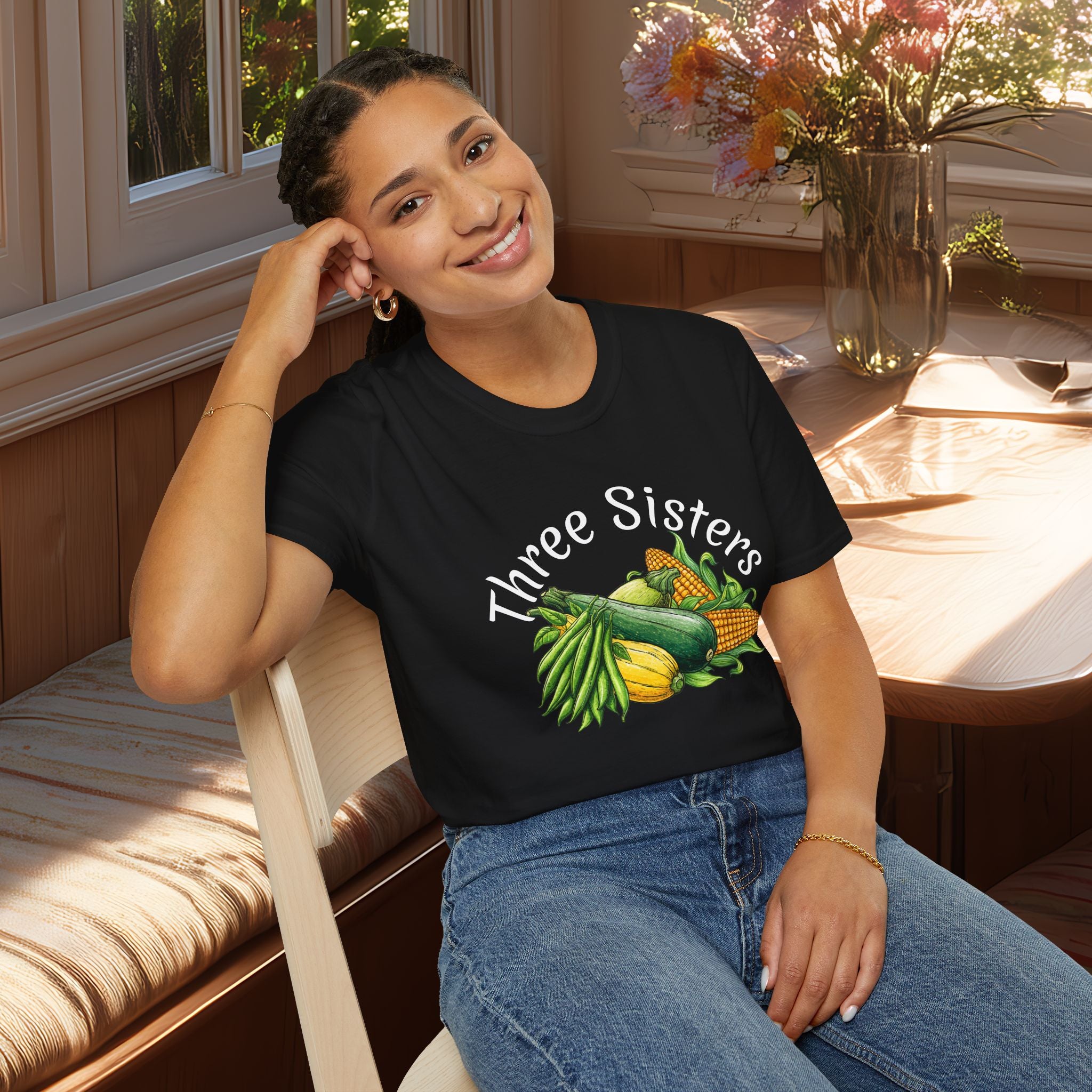 Three Sisters Native Planting Tee